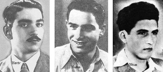 Avshalom Haviv, Meir Nakar, Ya'akov Weiss