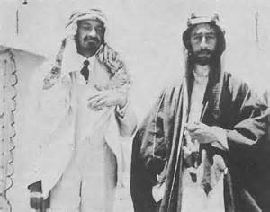 Chaim Weizman and Emir Faisal